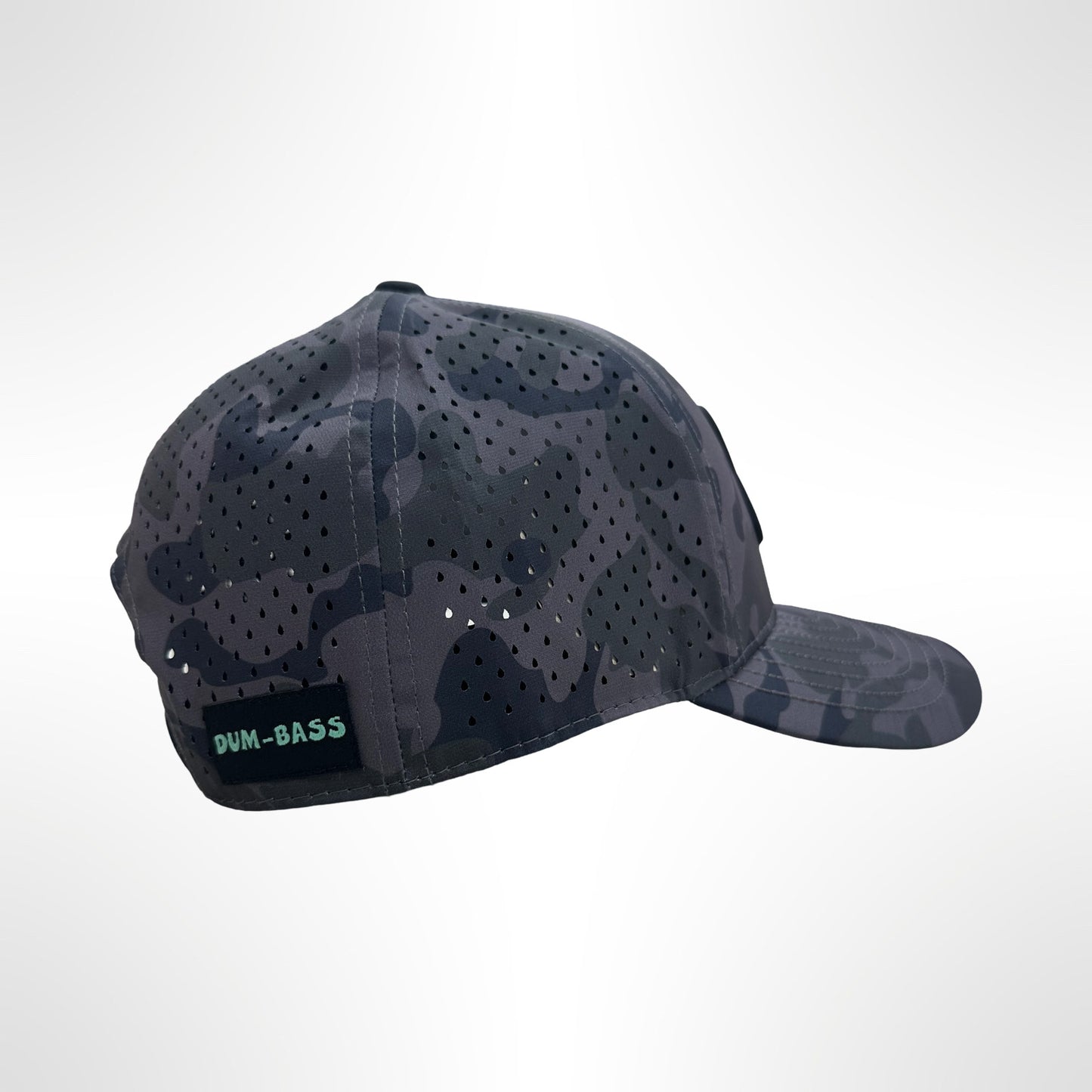 DB Camo Hat Waterproof Snapback Teal Fishing Hat